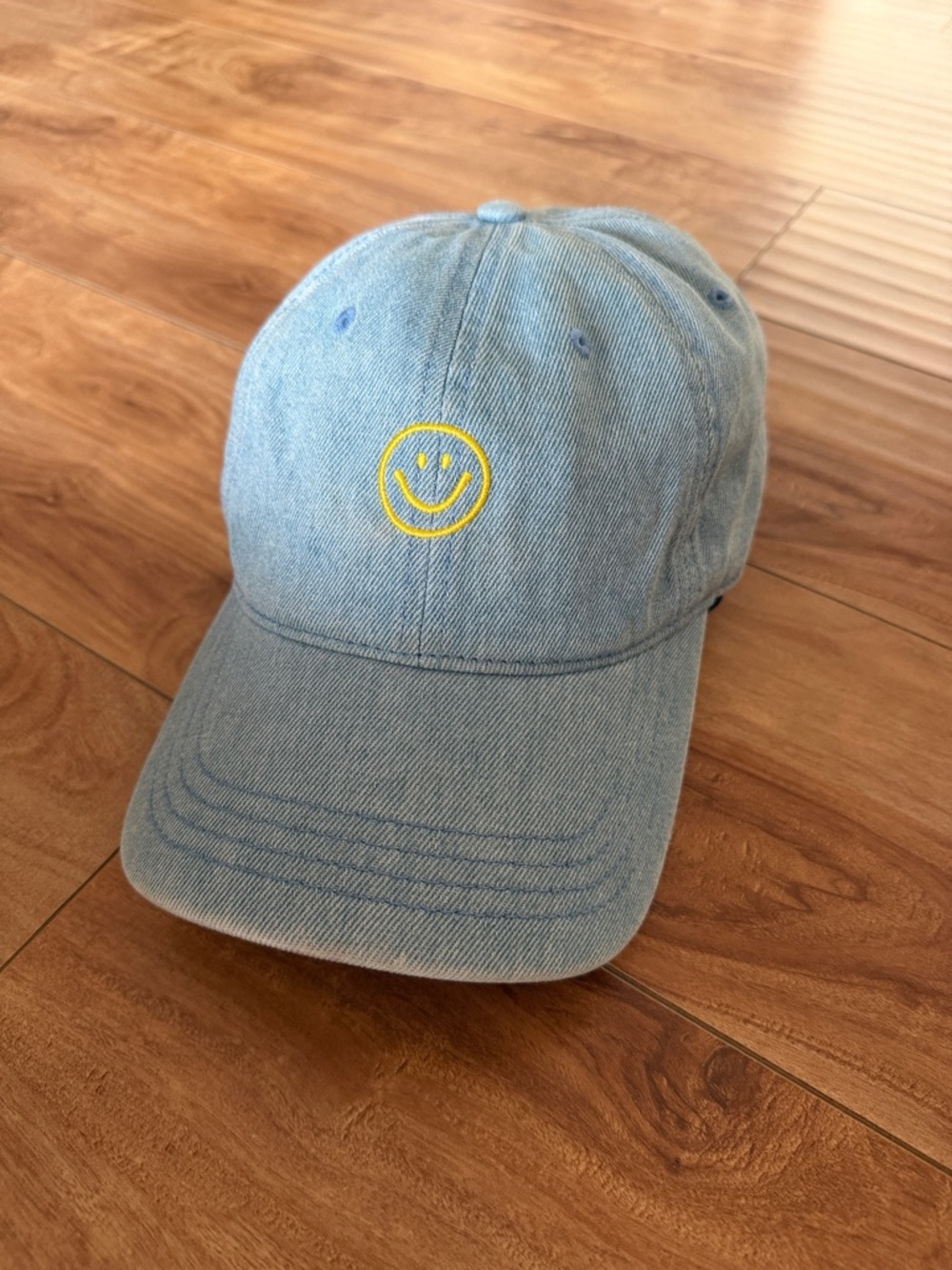 Denim Smiley Hat